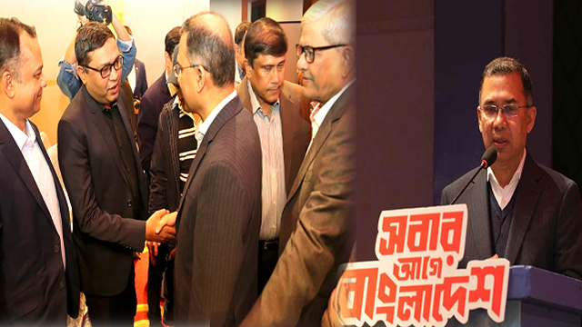 বিএনপি চেয়ারম্যান তারেক রহমান  শনিবার জাতীয় দৈনিকের সম্পাদক,ইলেক্ট্রনিক মিডিয়ার শীর্ষ প্রধানদের সাথে শুভেচ্ছা বিনিময়  করেন।