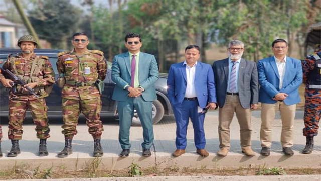 শেরপুর উপজেলায় শান্তি পূর্ণভাবে ভোট গ্রহণ চলছে