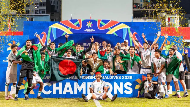 সাফজয়ী বাংলাদেশ দলের সংবর্ধনা হাতিরঝিলে