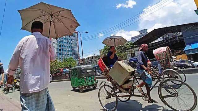 দেশের তাপমাত্রা উঠতে পারে ৩৯.৯ ডিগ্রি পর্যন্ত