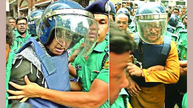 আদালতে কাঁদলেন দীপু মনি, হামলা