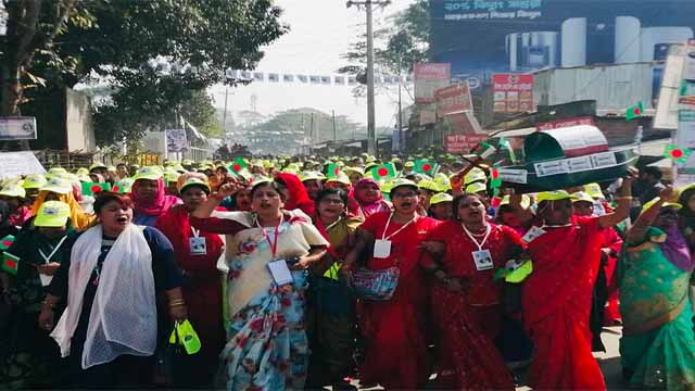 কালকিনিতে নির্বাচনী জনসভায় যোগ দিলেন প্রধানমন্ত্রী