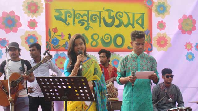 ইবিতে মিউজিক এসোসিয়েশনের উদ্যোগে ফাগুন উৎসব