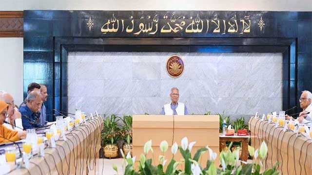সন্ধ্যায় উপদেষ্টা পরিষদের জরুরি বৈঠক