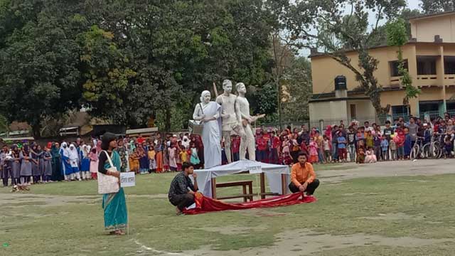 ফুলবাড়ীতে মহান  স্বাধীনতা ও জাতীয় দিবস উদযাপন