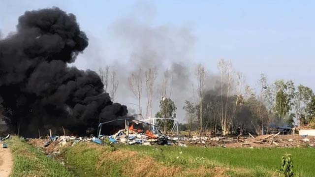 থাইল্যান্ডে কারখানায় ভয়াবহ বিস্ফোরণে নিহত ২০