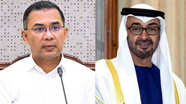 ইউএইর প্রেসিডেন্টের কাছে তারেক রহমানের চিঠি