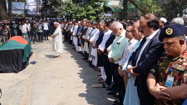 প্রধানমন্ত্রীর প্রেস সচিব ইহসানুল করিমের জানাজা অনুষ্ঠিত