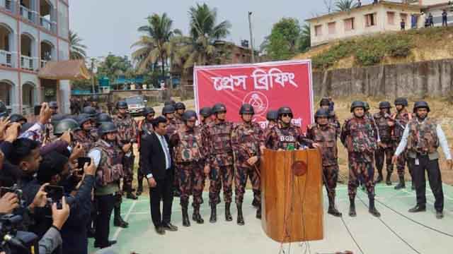 সীমান্ত পরিস্থিতি পুরোপুরি বিজিবির নিয়ন্ত্রণে