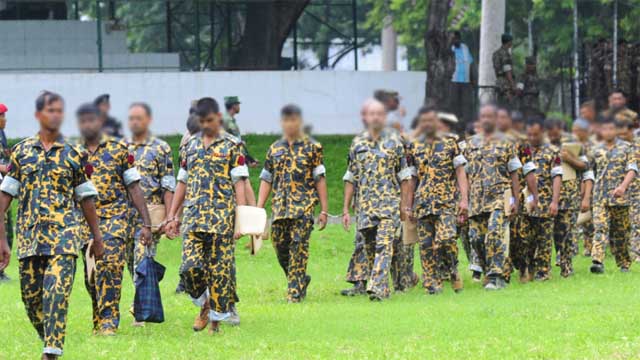 জামিন পেলেন বিডিআরের ৪০ জওয়ান