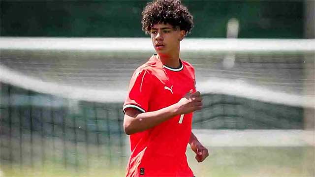 পর্তুগালের জার্সিতে অভিষেক হলো রোনালদো জুনিয়রের